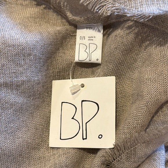 BP. New With Tag Unisex Women’s Men’s Infinity Scarf Fringe Ends Floral Pattern - Picture 5 of 6